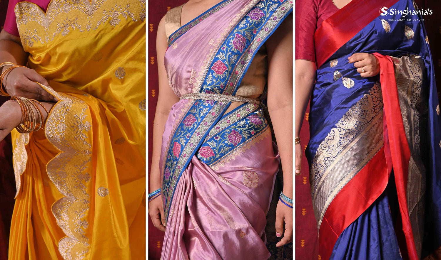 Difference Between Banarasi, Kanjeevaram, and Paithani Sarees