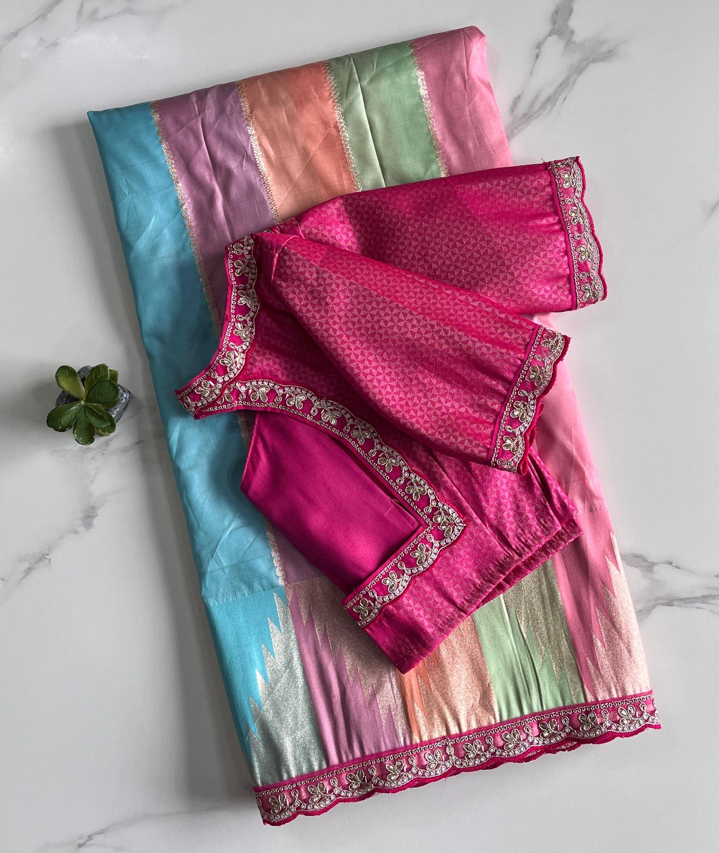Tissue saree