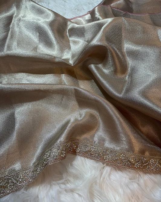 banarasi SOFT KANCHIPURAM TISSUE SILK