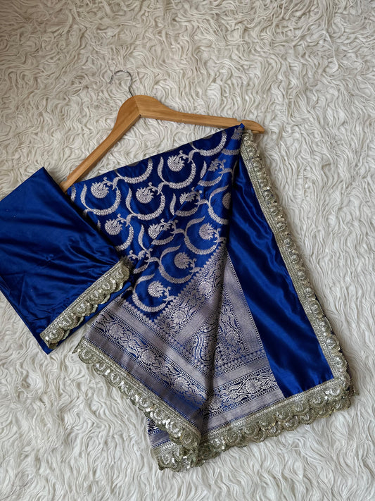 Banarasi mashru silk saree