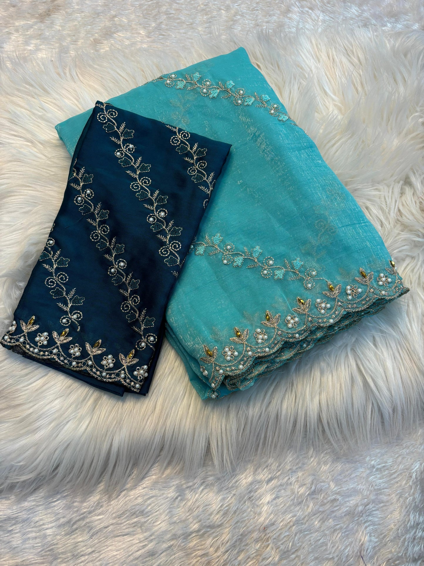 Soft crunchy saree