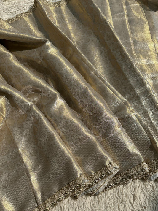 Banarasi kanjivaram pattu katan brocade silk saree