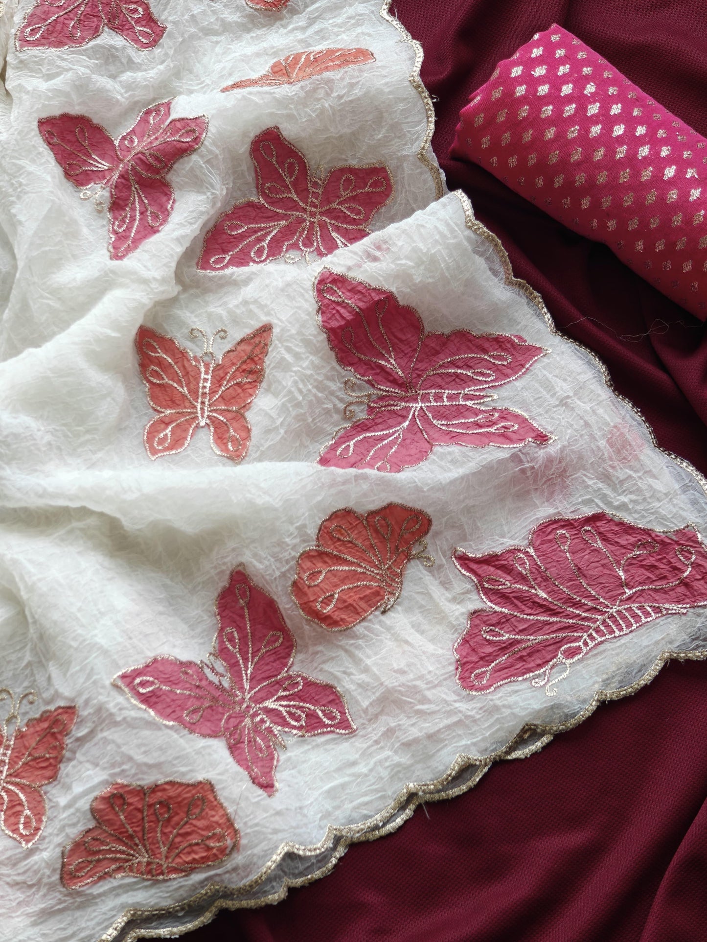 Pure crush chiffon