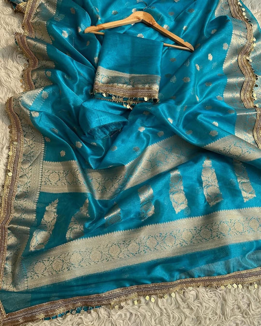 Tissue silk saree