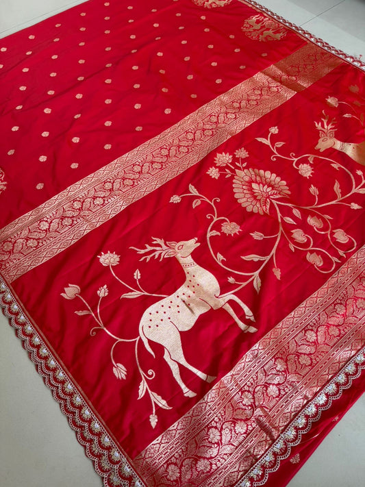 Premium Banarasi Pattu saree
