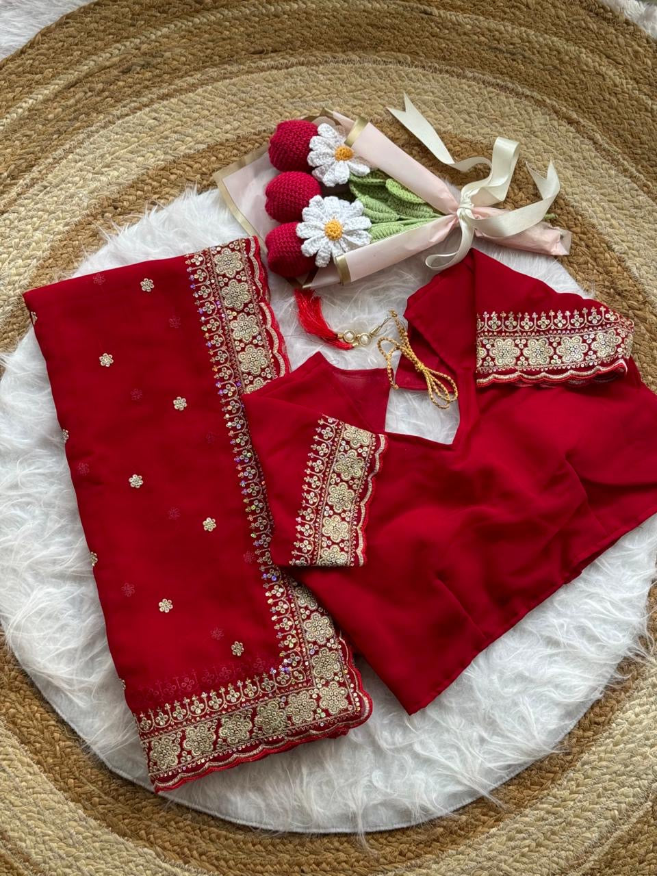 Soft Georgette saree