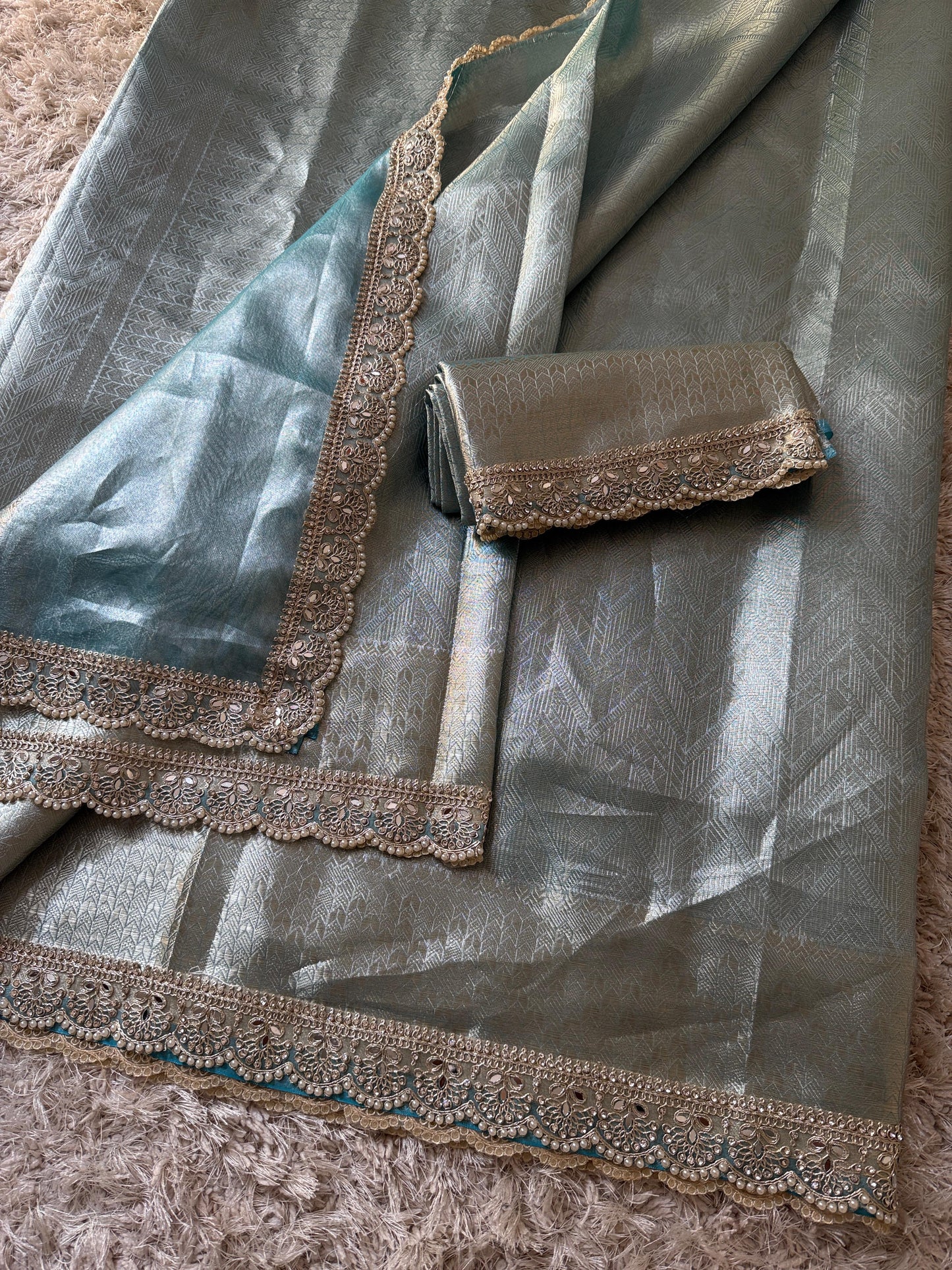 Tissue banarasi saree