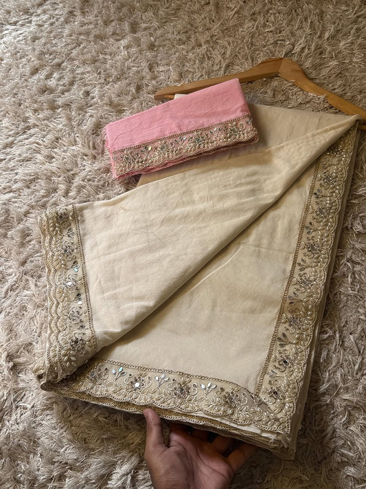 Banarasi Semi Katan Cotton Silk Fabric