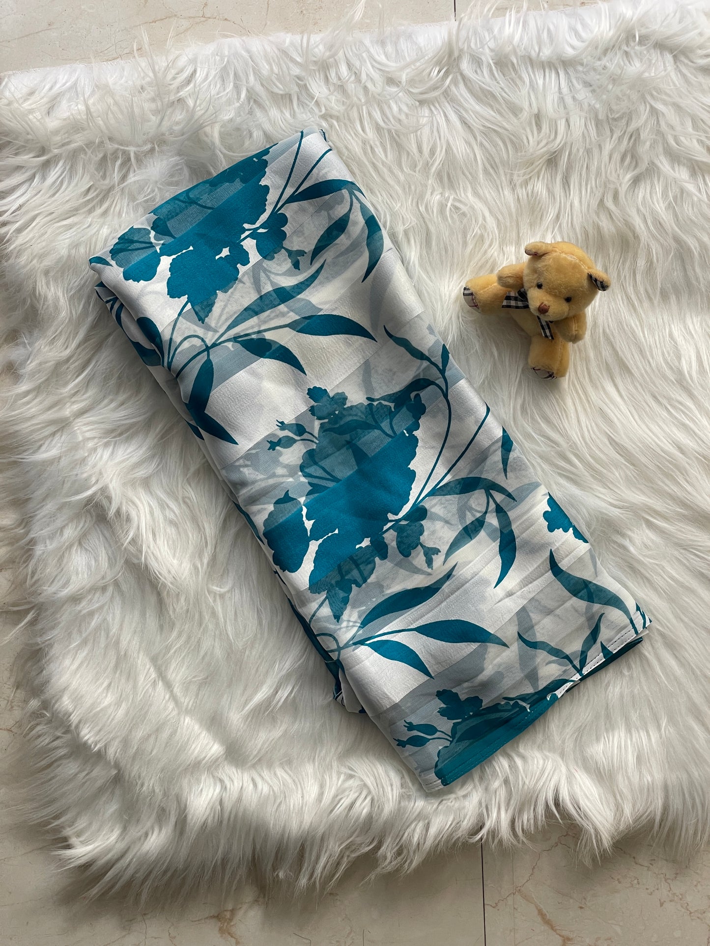 Weightless satin saree