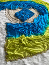 Soft chinnon silk saree