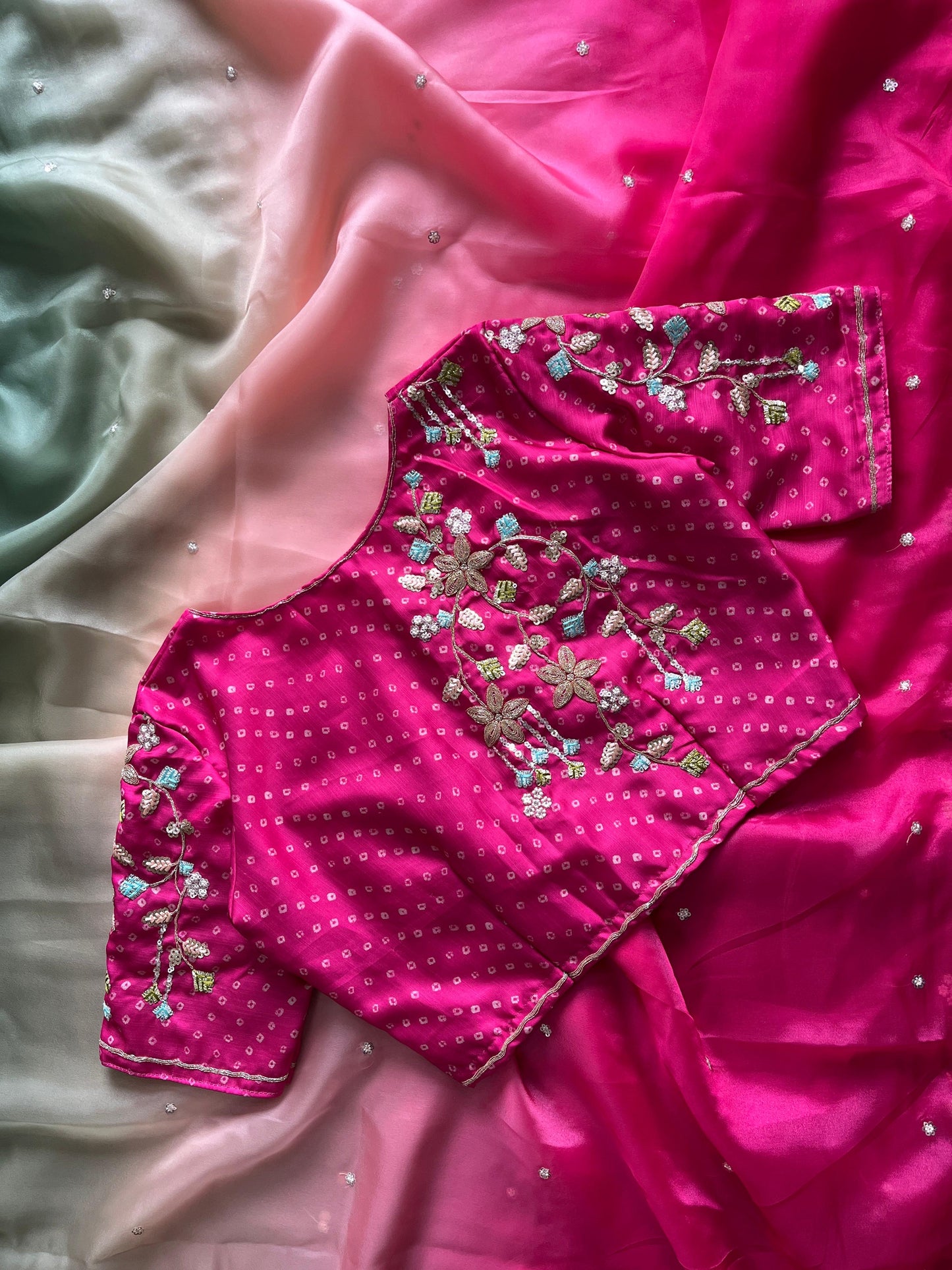 Tabi silk saree