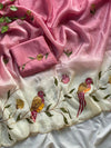 pure gold soft crush saree