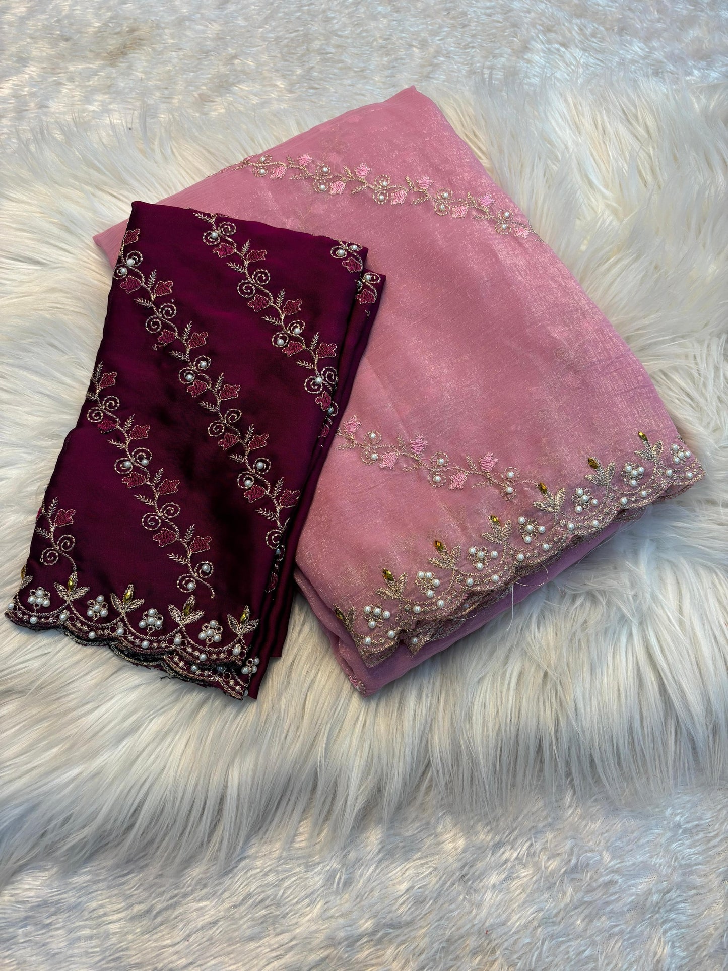 Soft crunchy saree