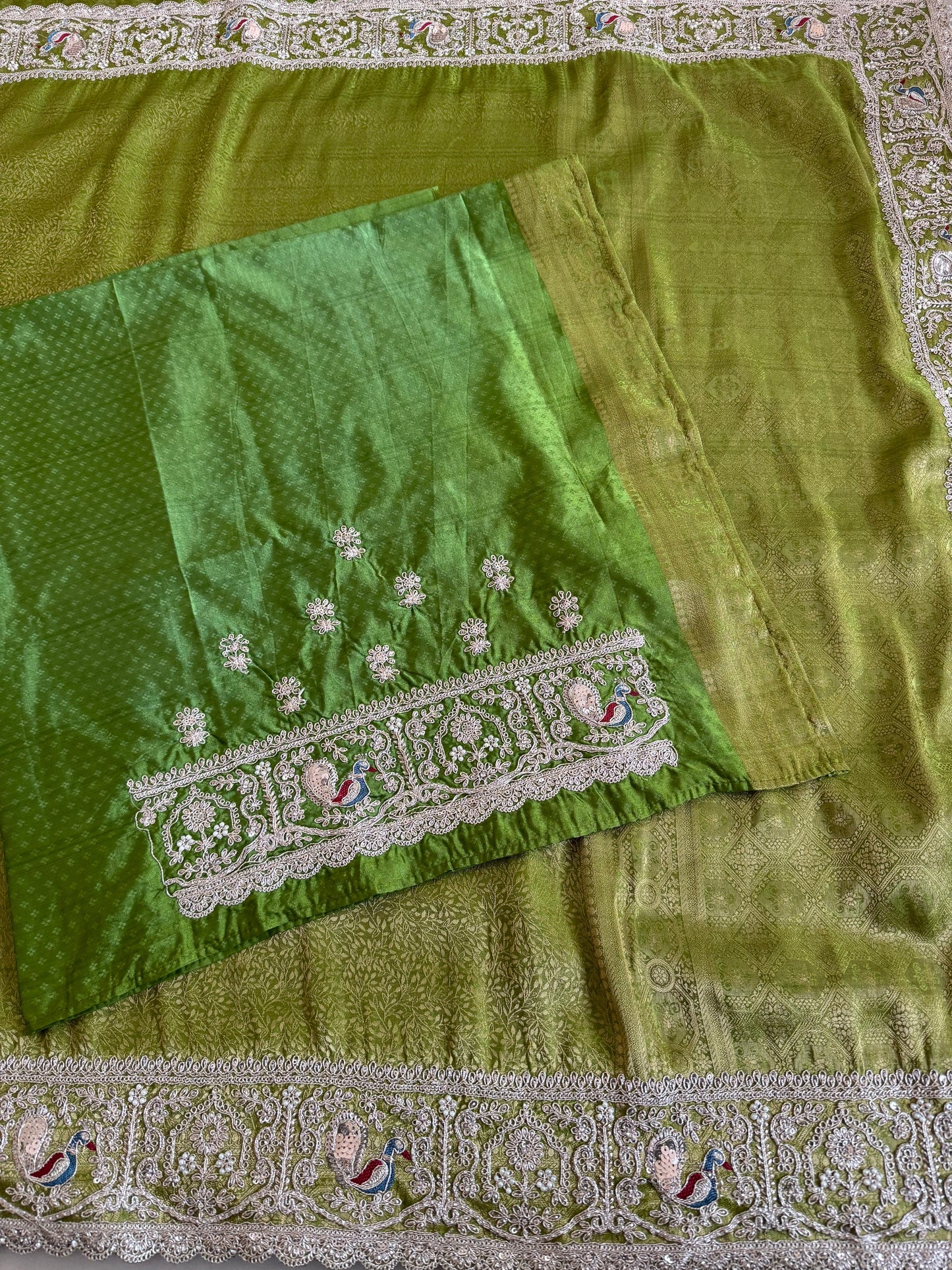 Pure Soft Tissue Silk Saree
