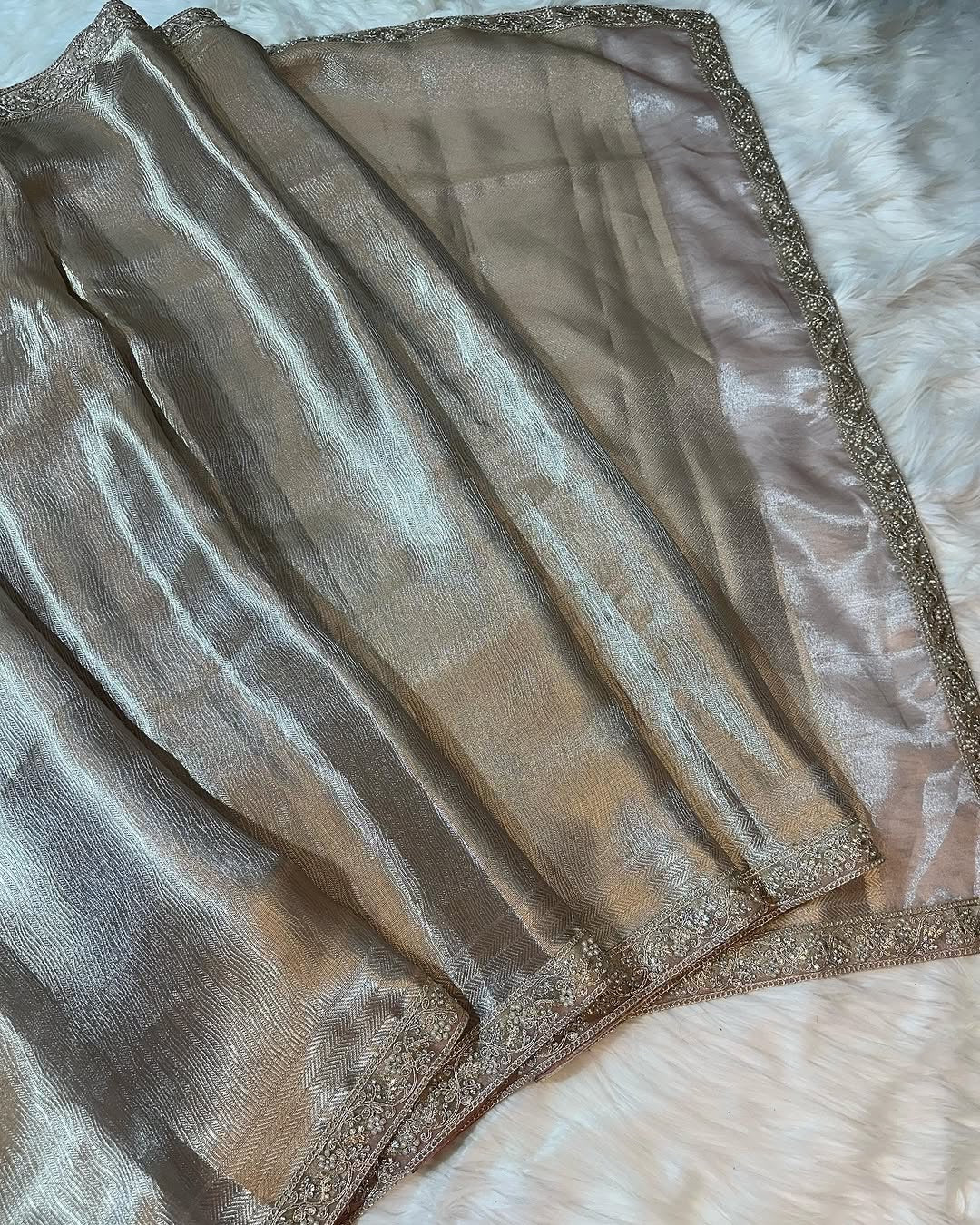 banarasi SOFT KANCHIPURAM TISSUE SILK