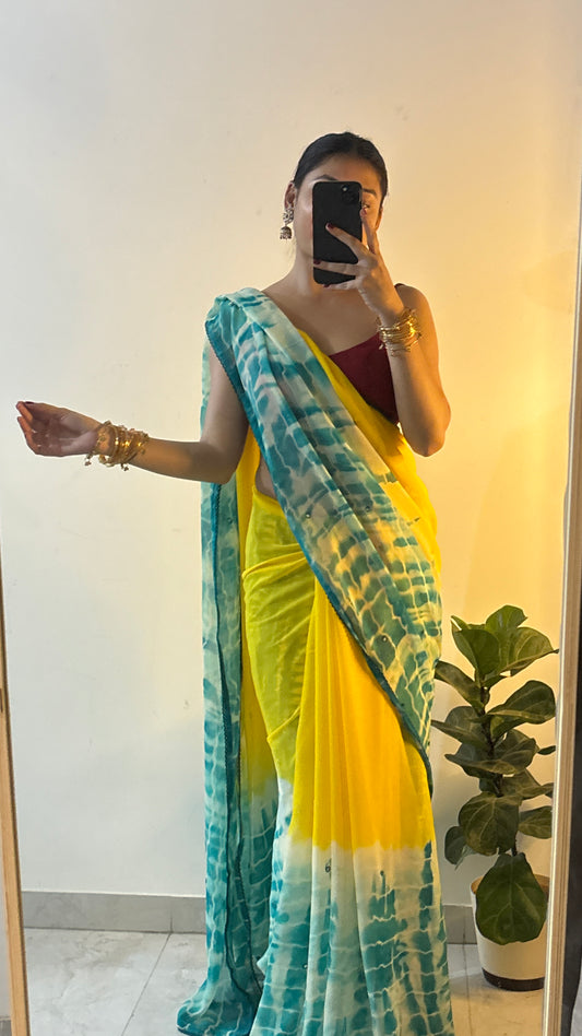 Georgette saree
