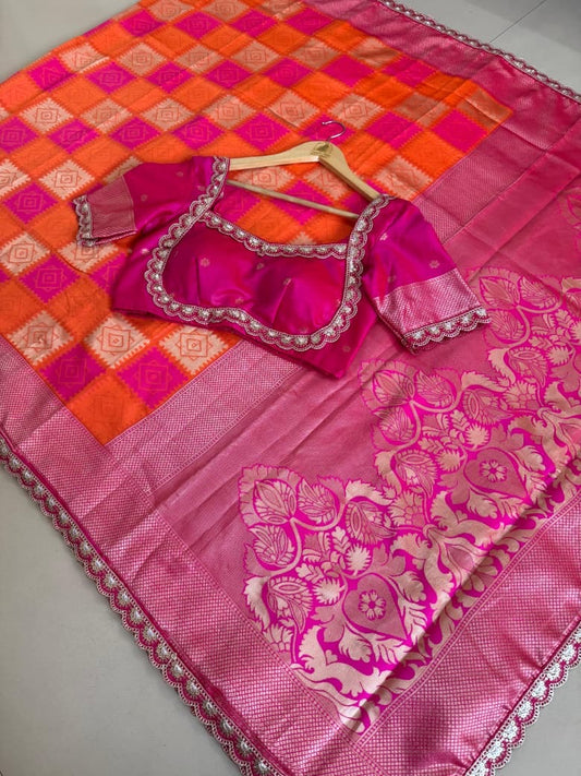 Premium Banarasi Pattu saree