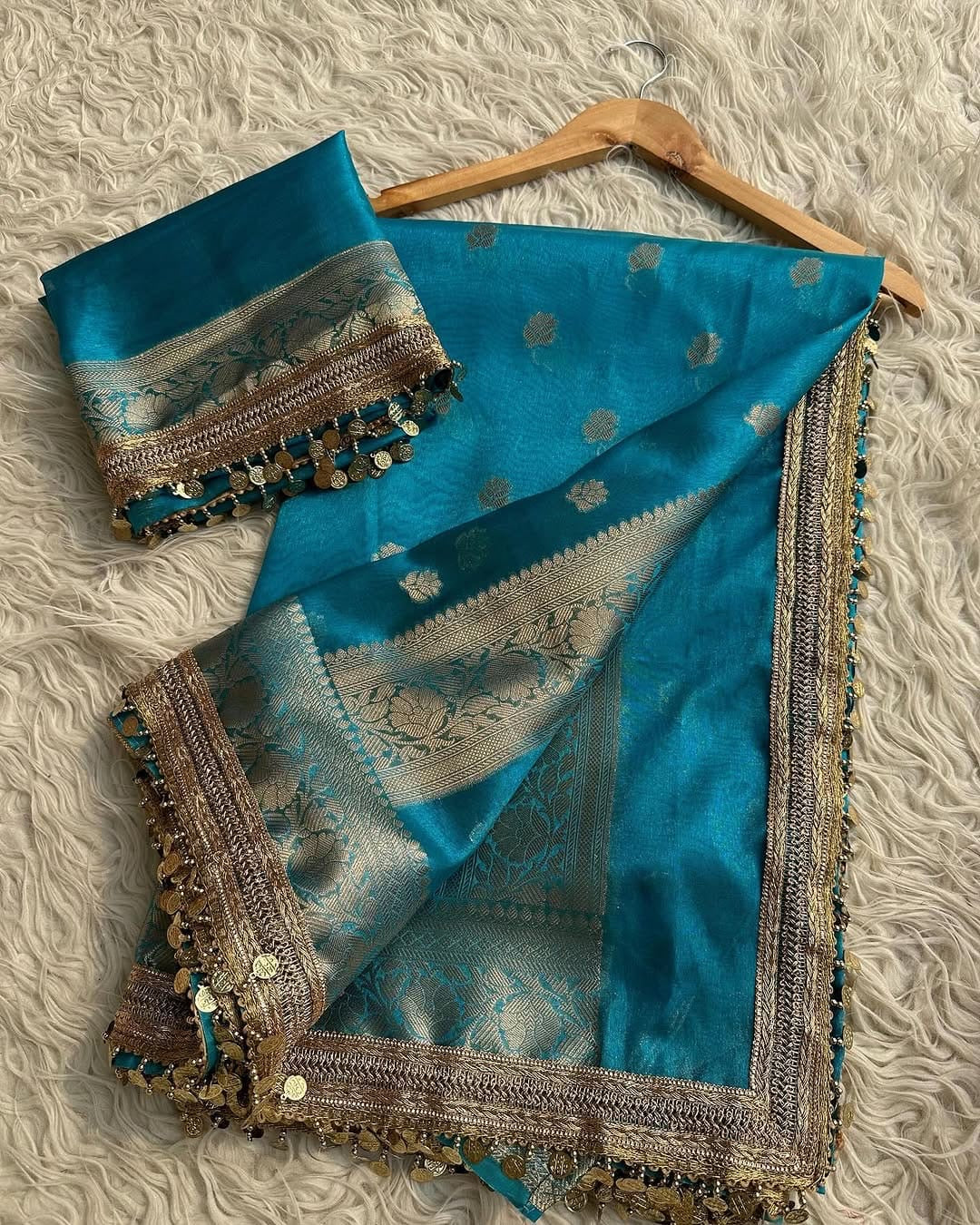 Tissue silk saree