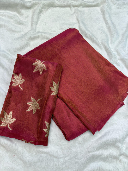 Viscose tissue saree