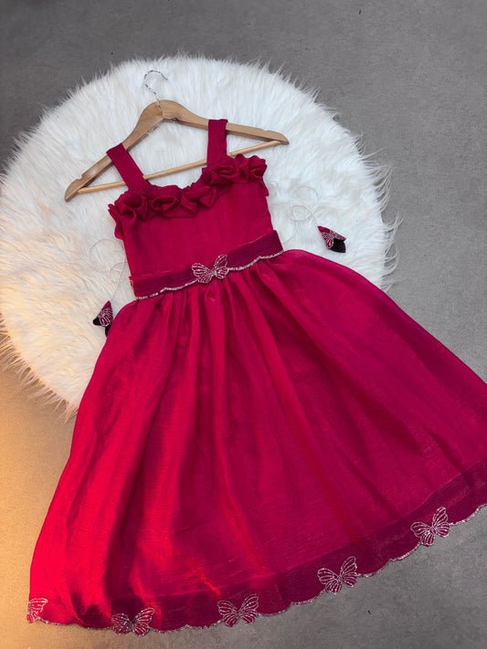 HAND WORK PANEL GOWN