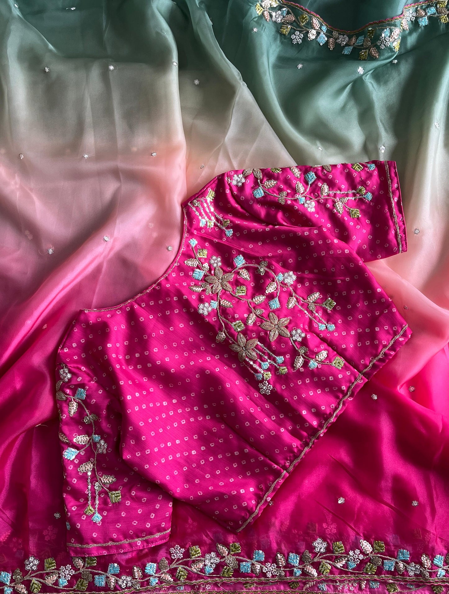 Tabi silk saree