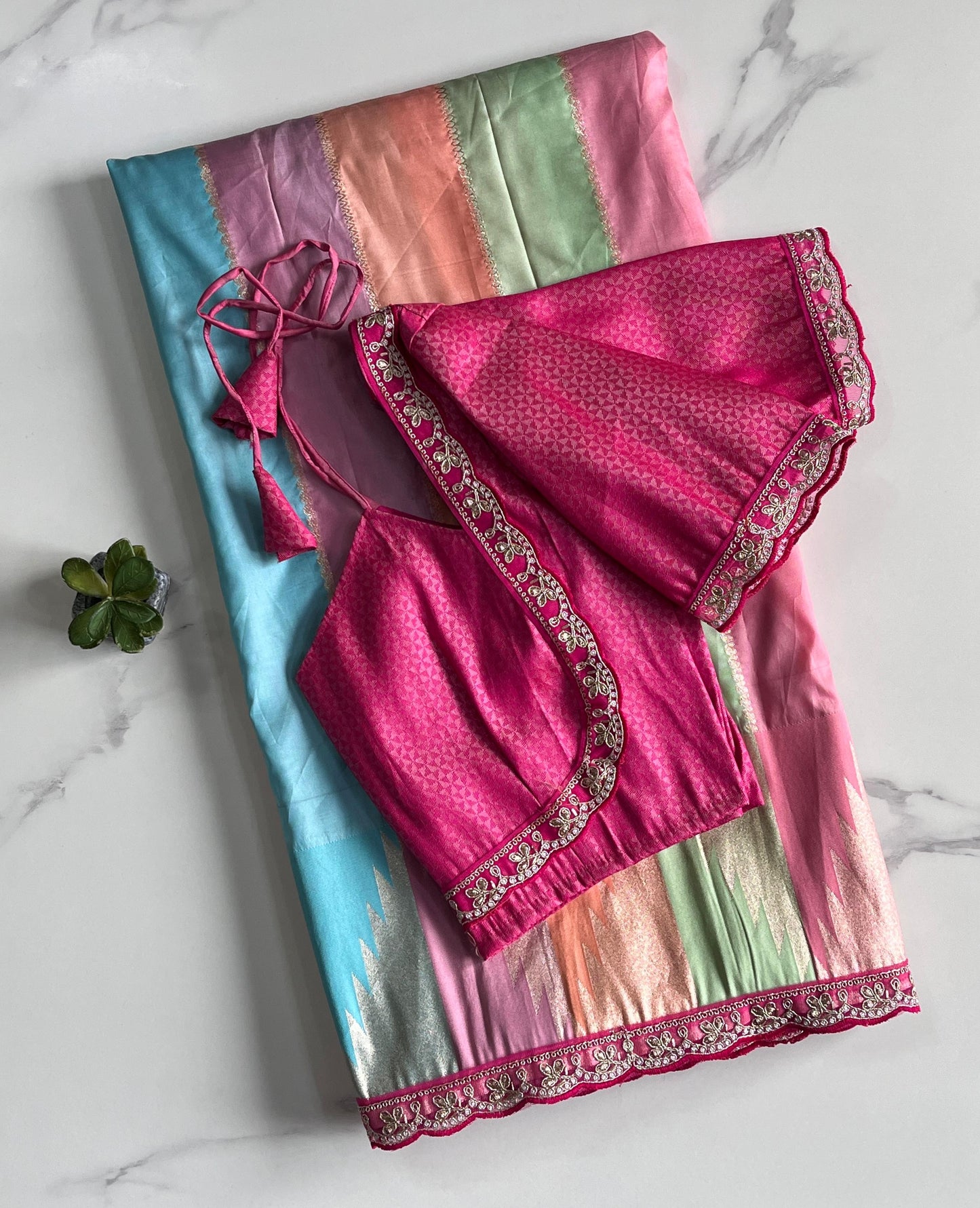 Tissue saree