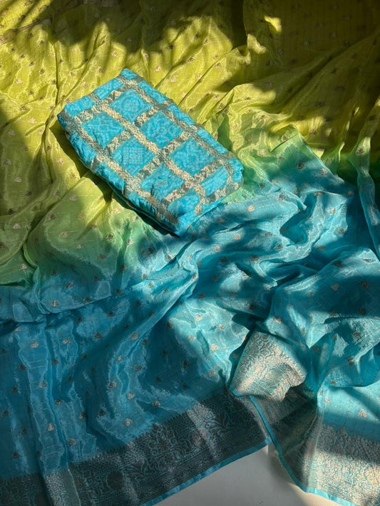 Viscose chinnon saree