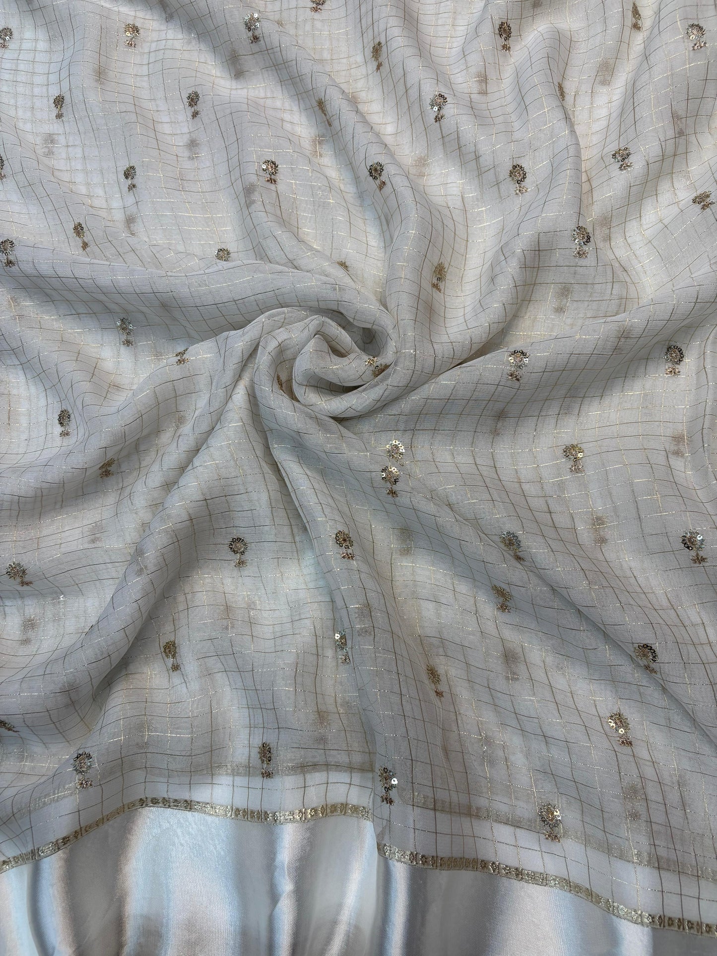 Pure viscose georgette