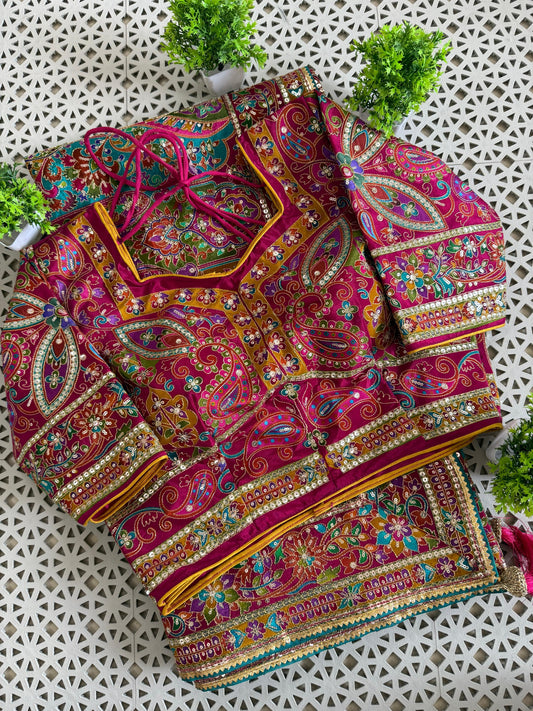Pure Viscose Saree With Multi Colored