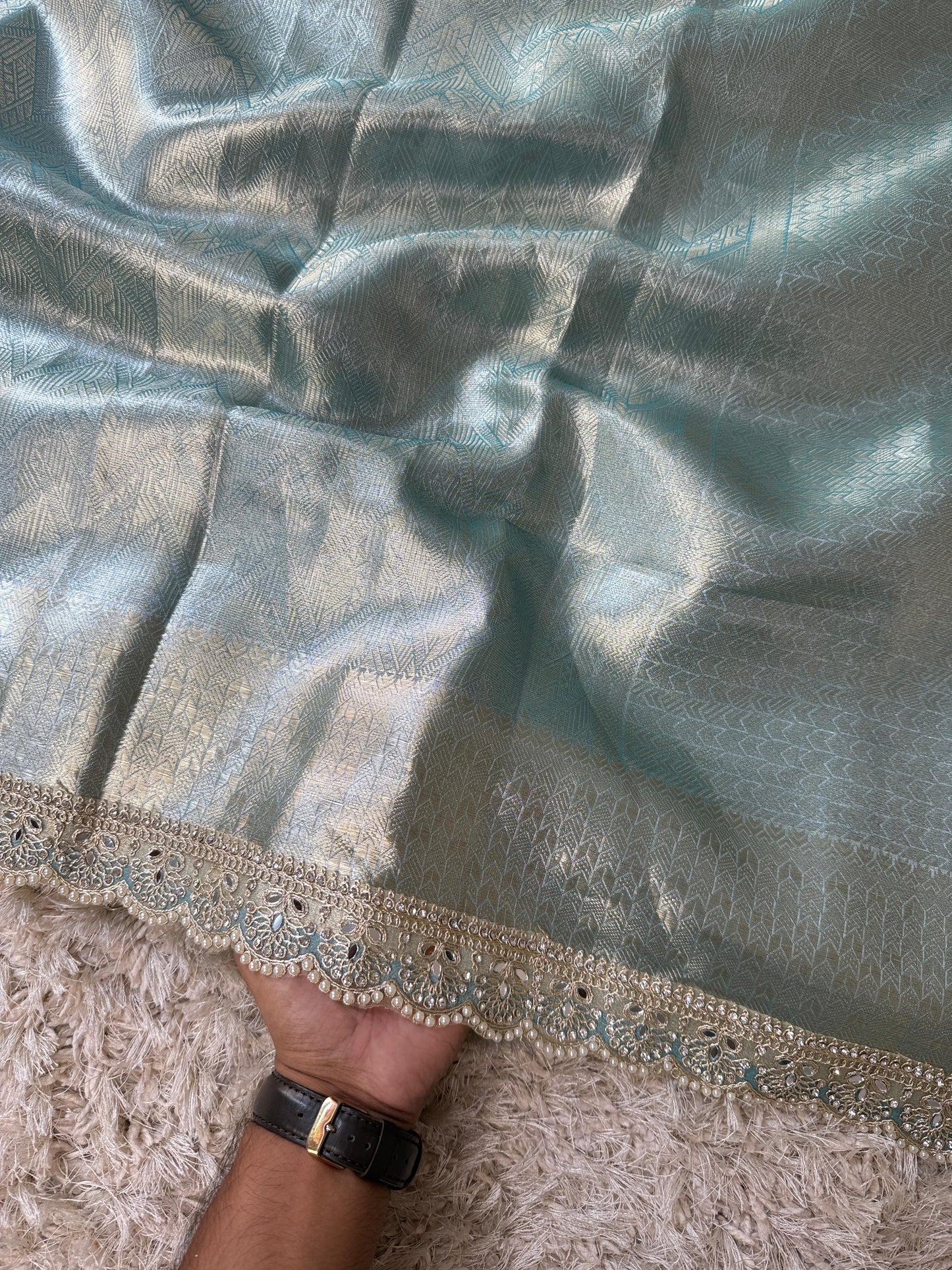 Tissue banarasi saree
