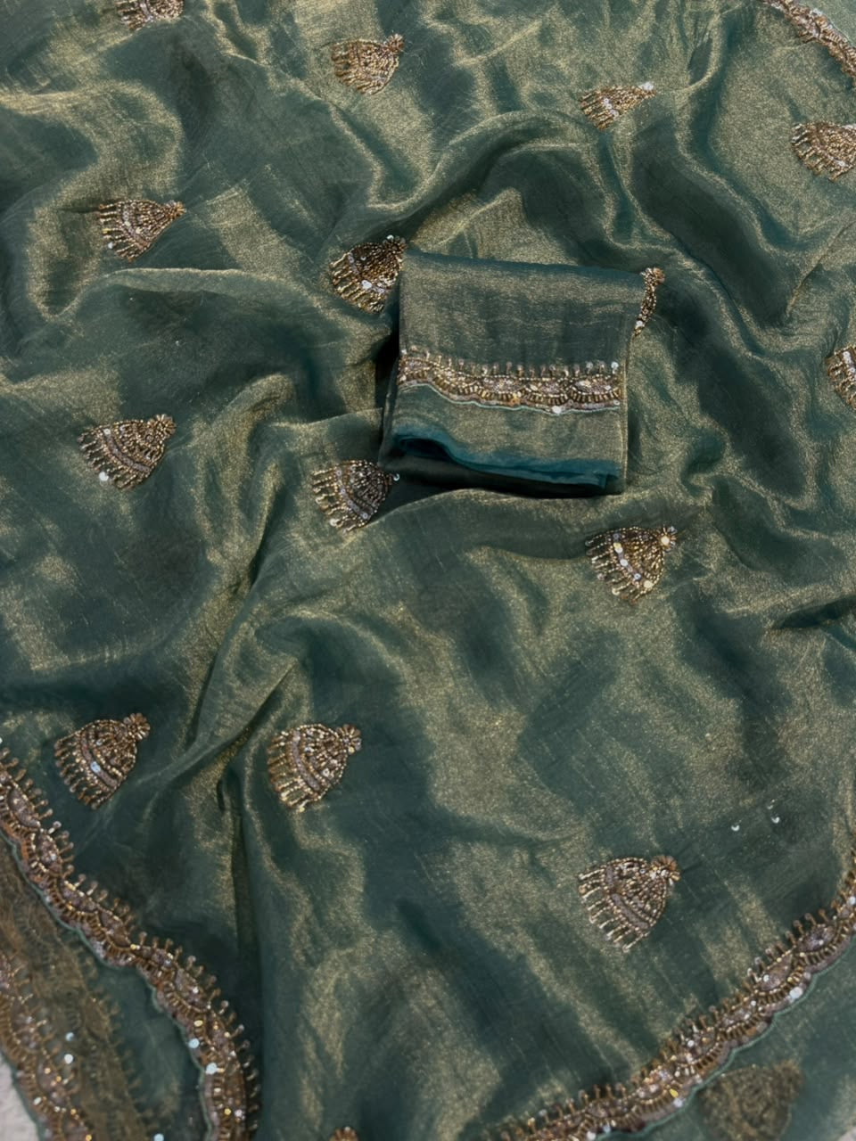 Tissue saree