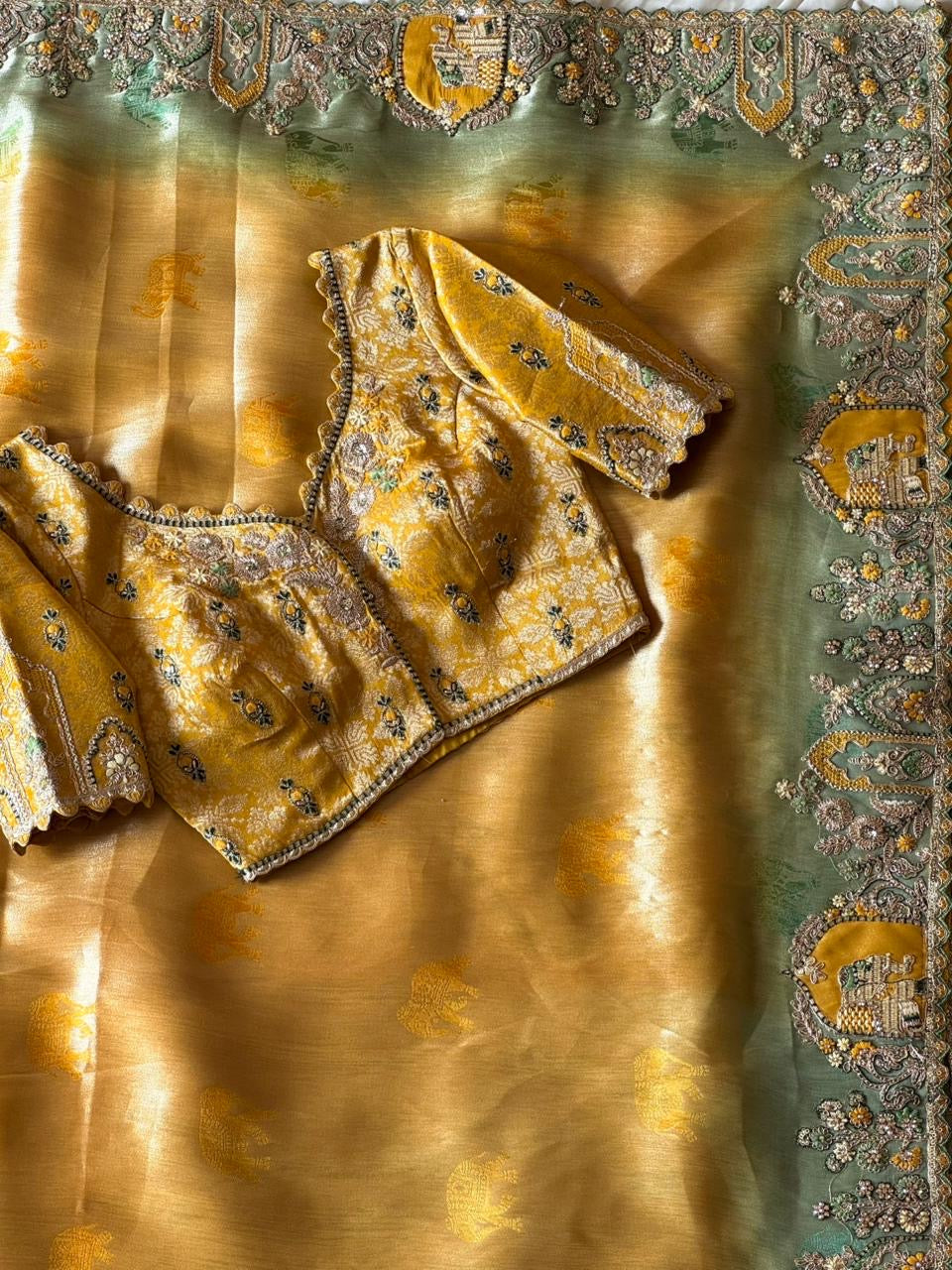 Munga silk saree