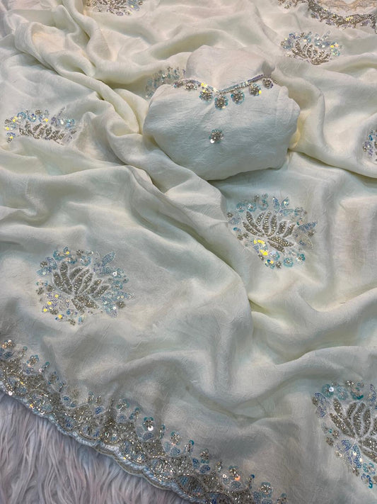soft fancy rangoli silk saree