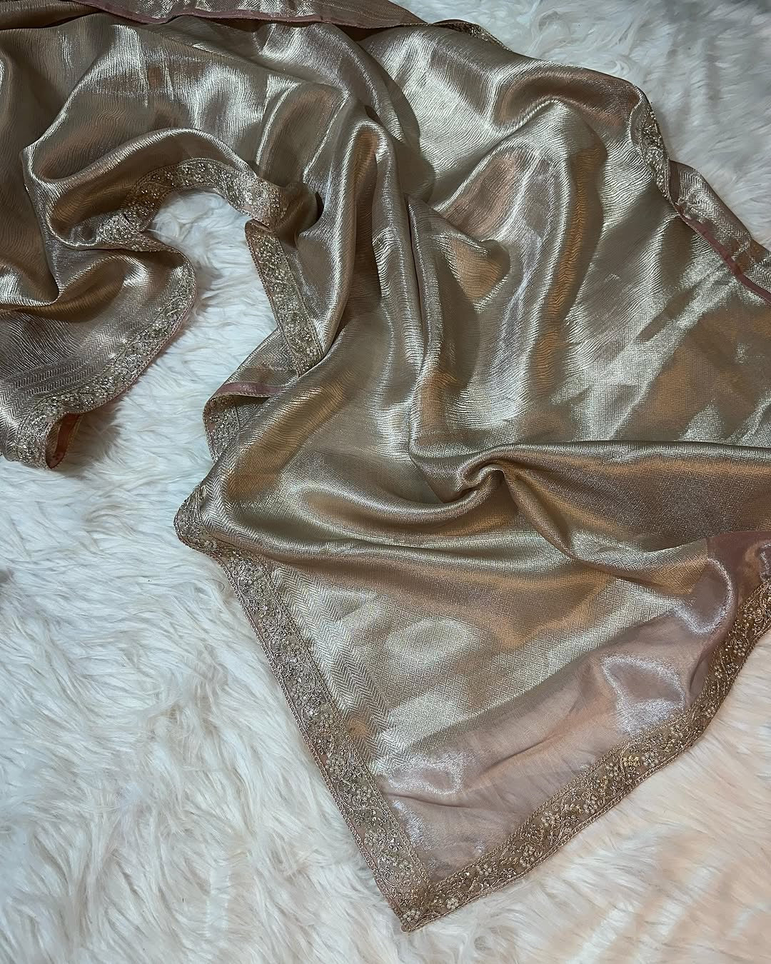 banarasi SOFT KANCHIPURAM TISSUE SILK