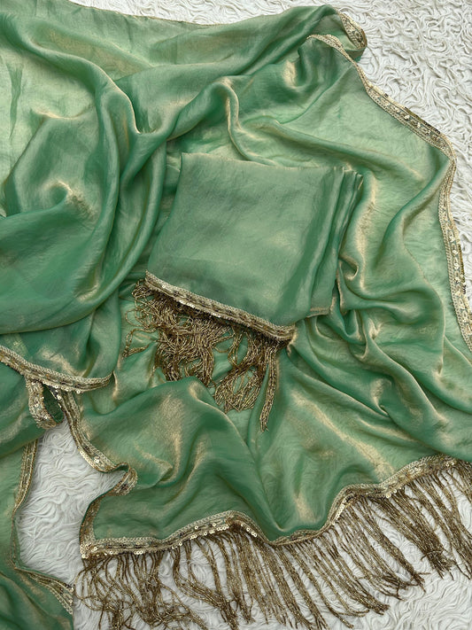 Banarasi tissue silk saree