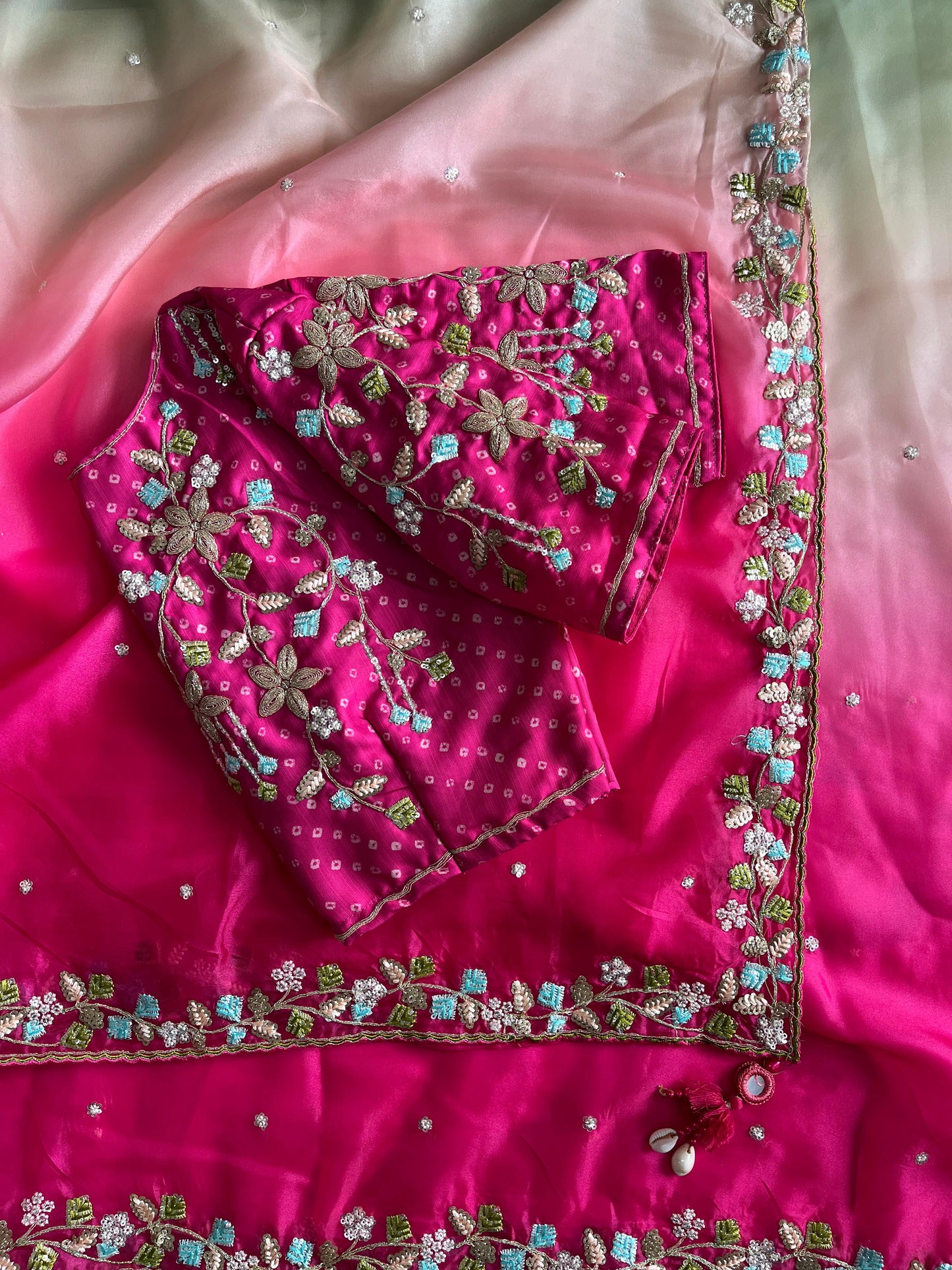 Tabi silk saree