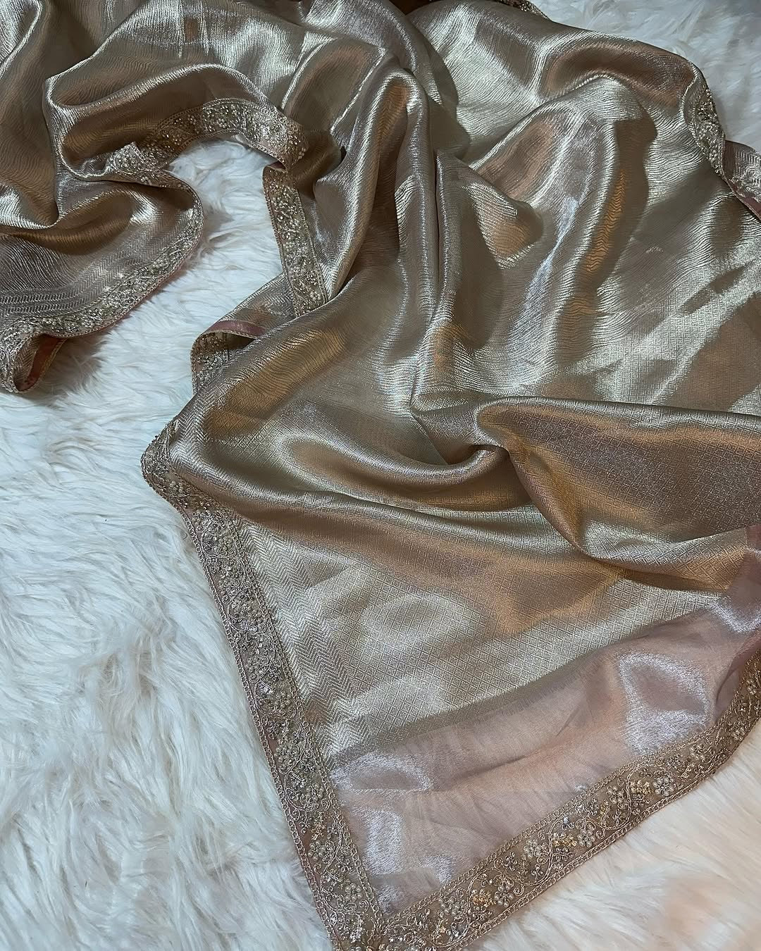 banarasi SOFT KANCHIPURAM TISSUE SILK