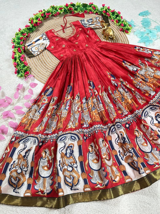 Kalamkari gown