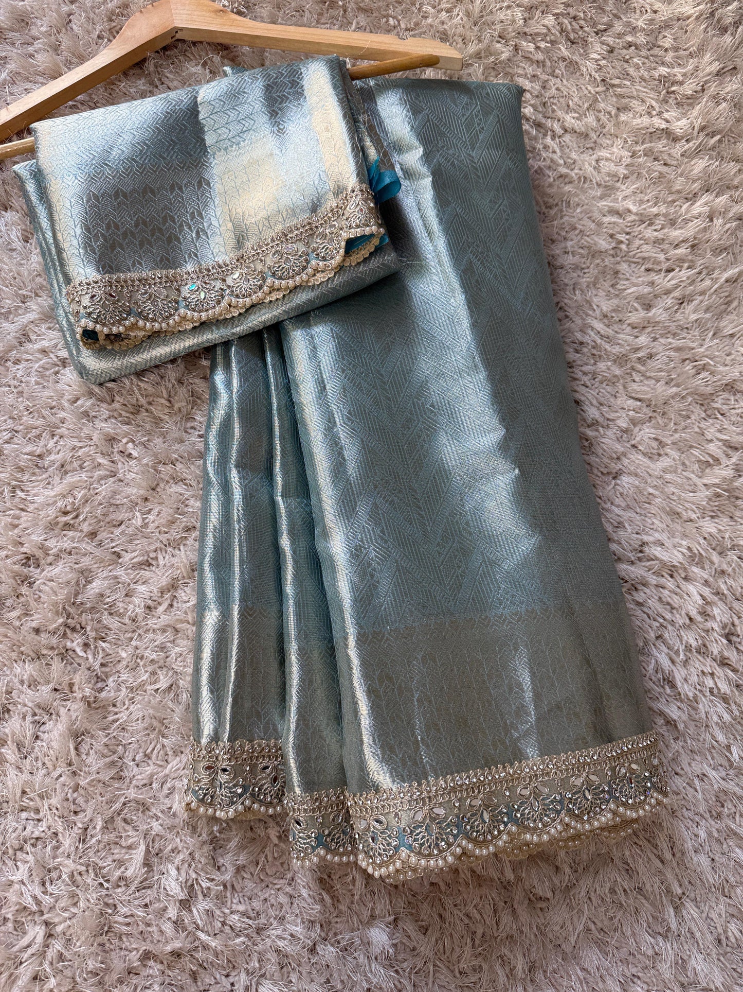 Tissue banarasi saree