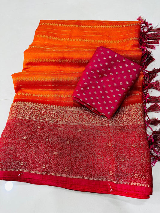 Semi dola saree