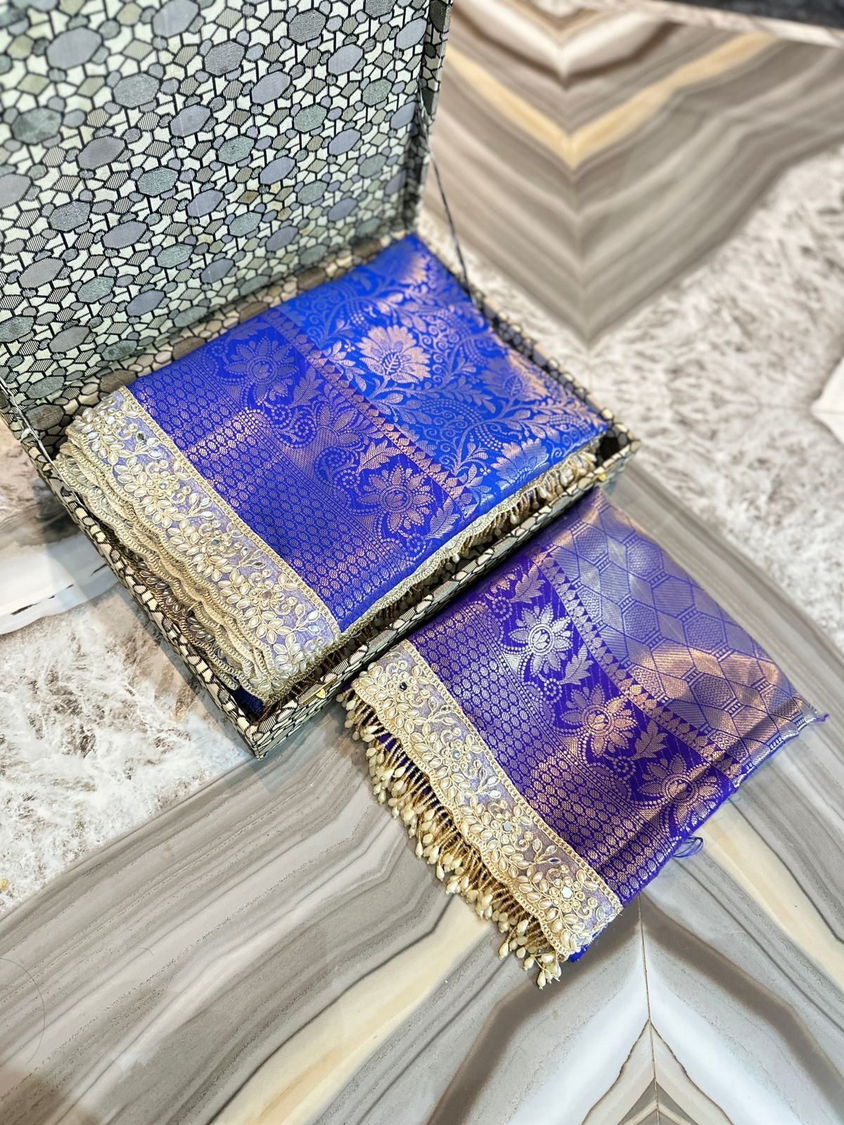 Banarasi katan silk saree