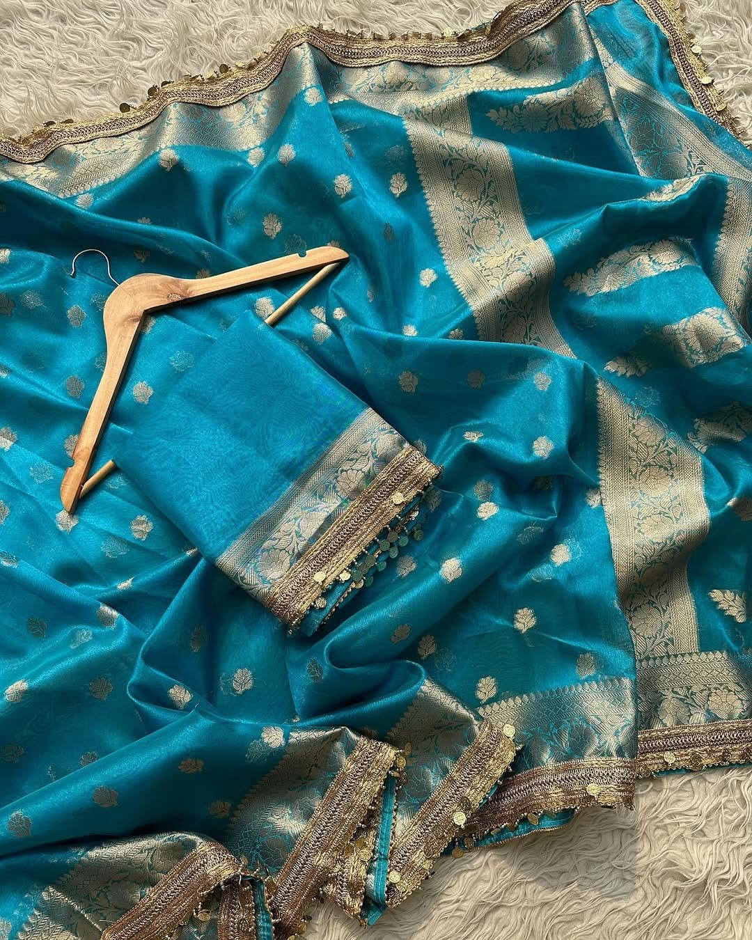 Tissue silk saree