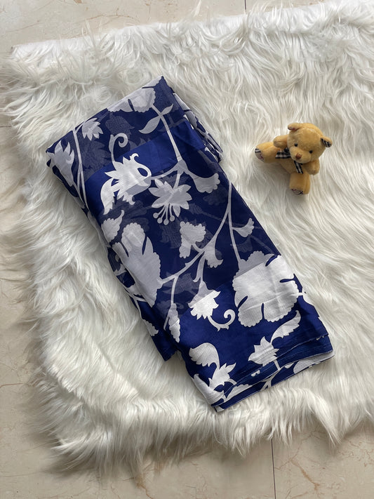 Weightless satin saree