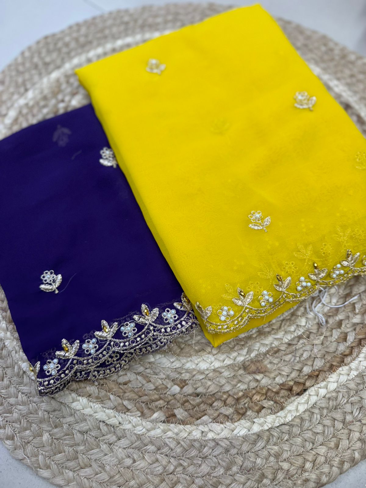Georgette saree