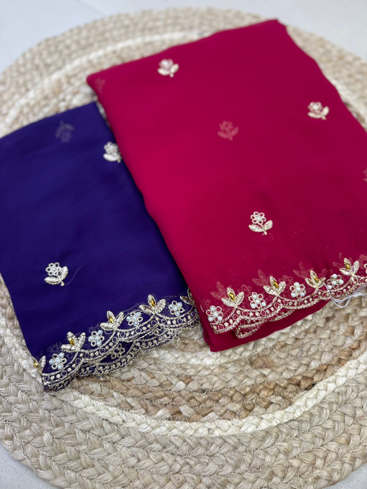 Georgette saree