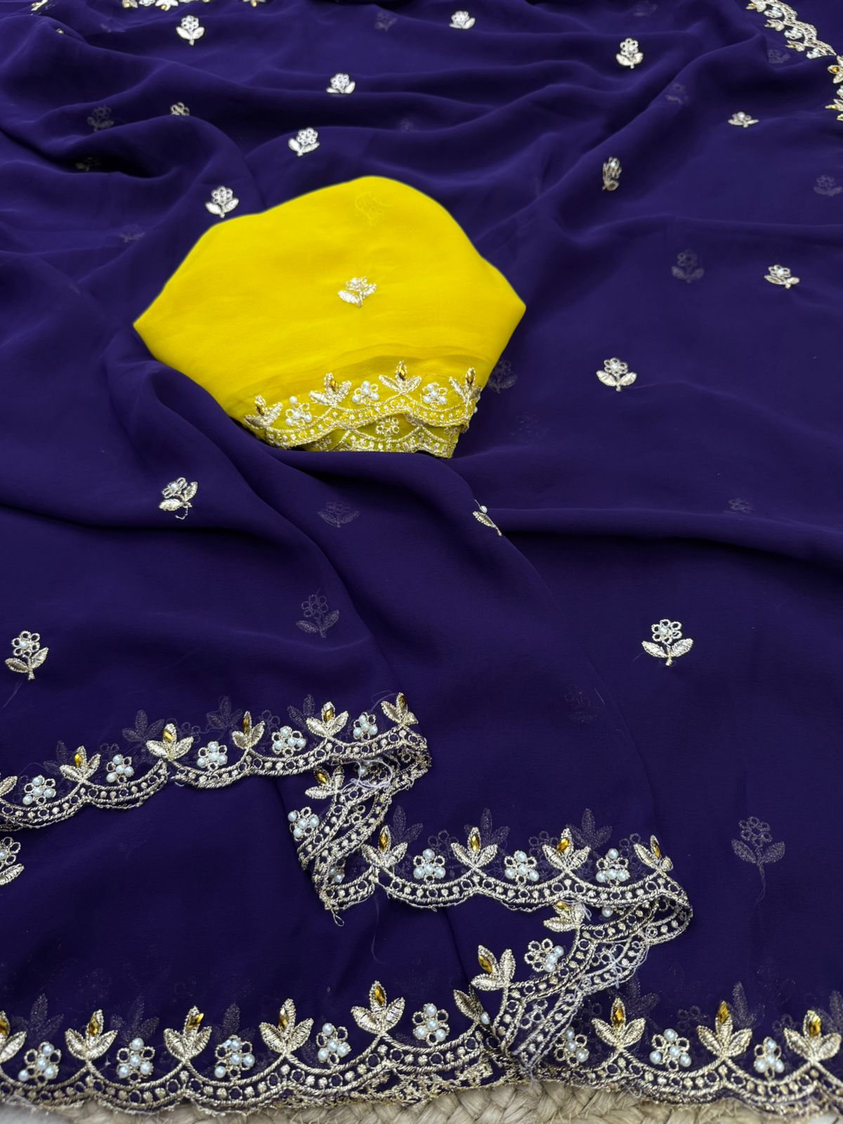 Georgette saree