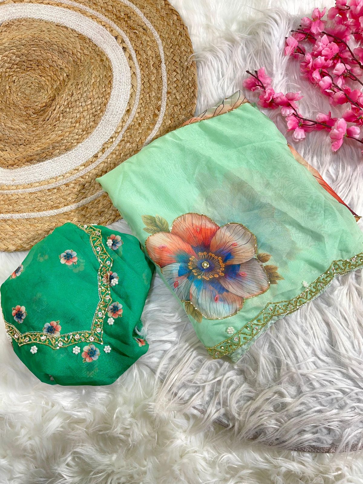 Pure Soft Teby Silk Saree