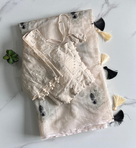 Premium Chanderi Saree