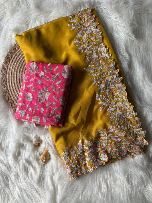 Pure Soft Light Weight Tabby Silk