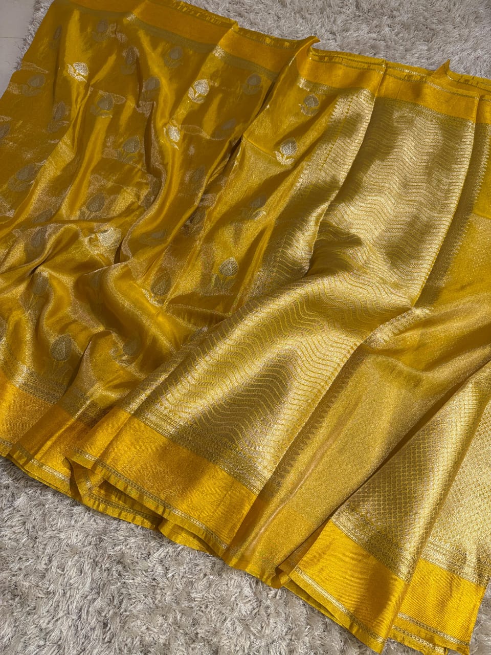 BANARASI SOFT KATAN TISSUE SILK SAREE